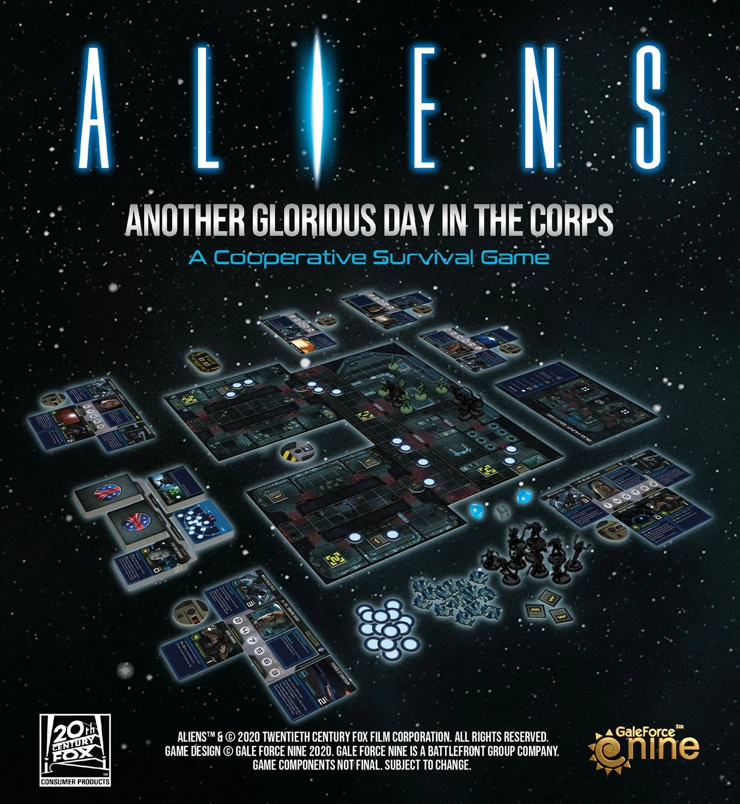 Aliens - Otro día glorioso Juego de mesa