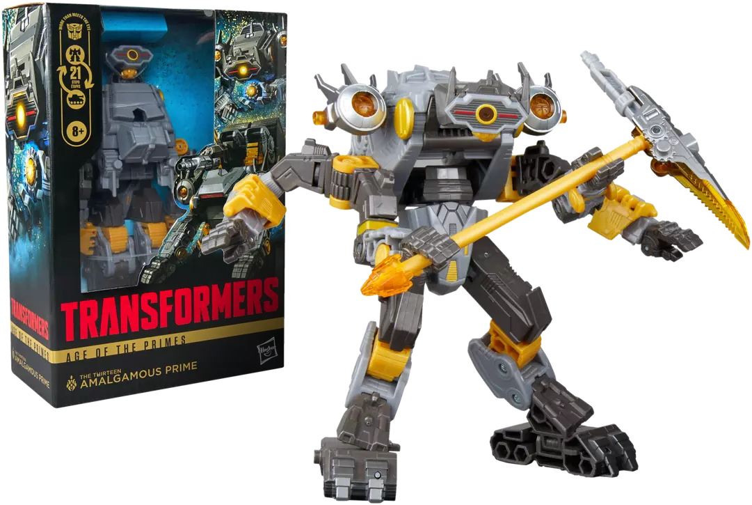 Transformers Age of the Primes Voyager Class The Thirteen Amalgamous Prime