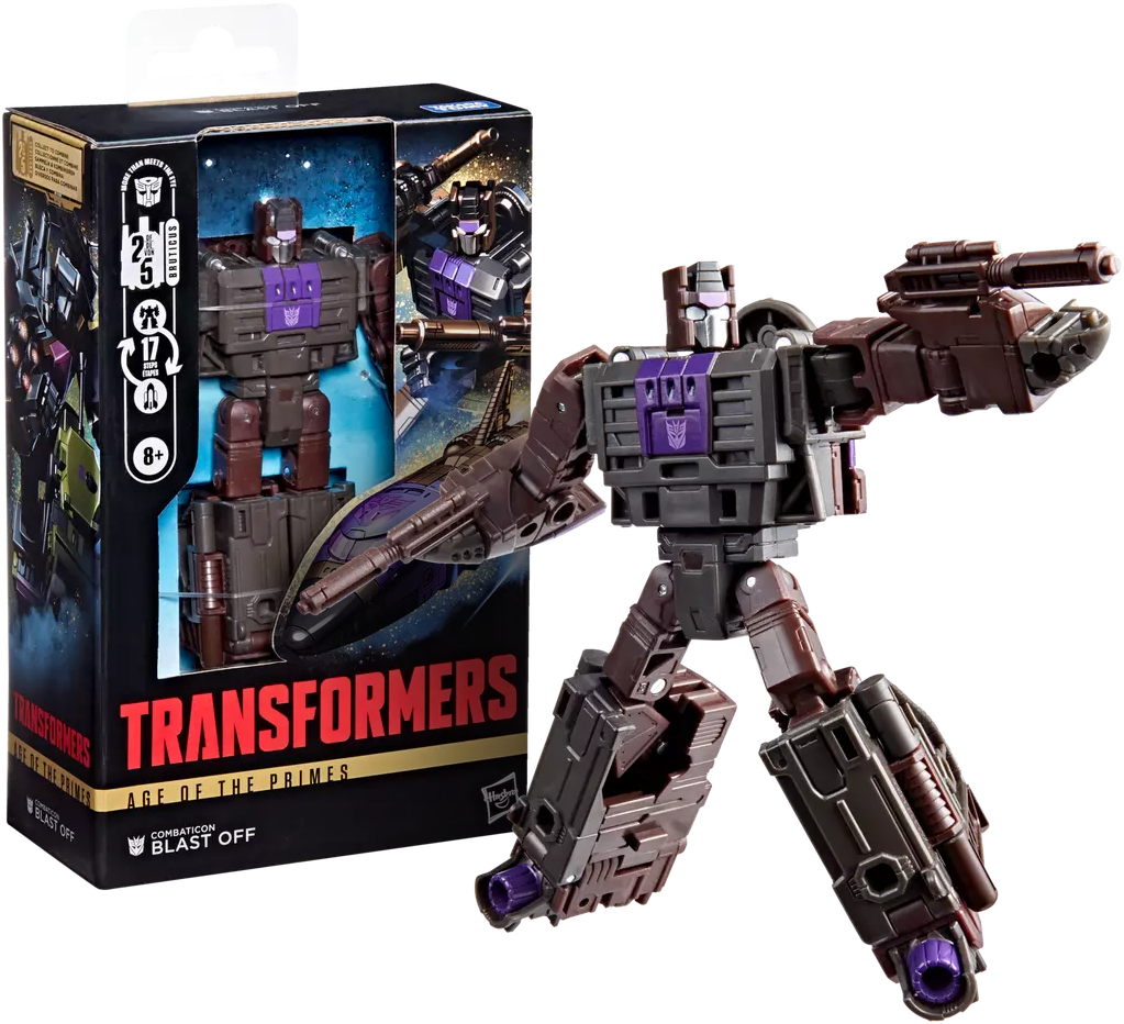 Transformers Age of the Primes Deluxe Class Combaticon Blast Off