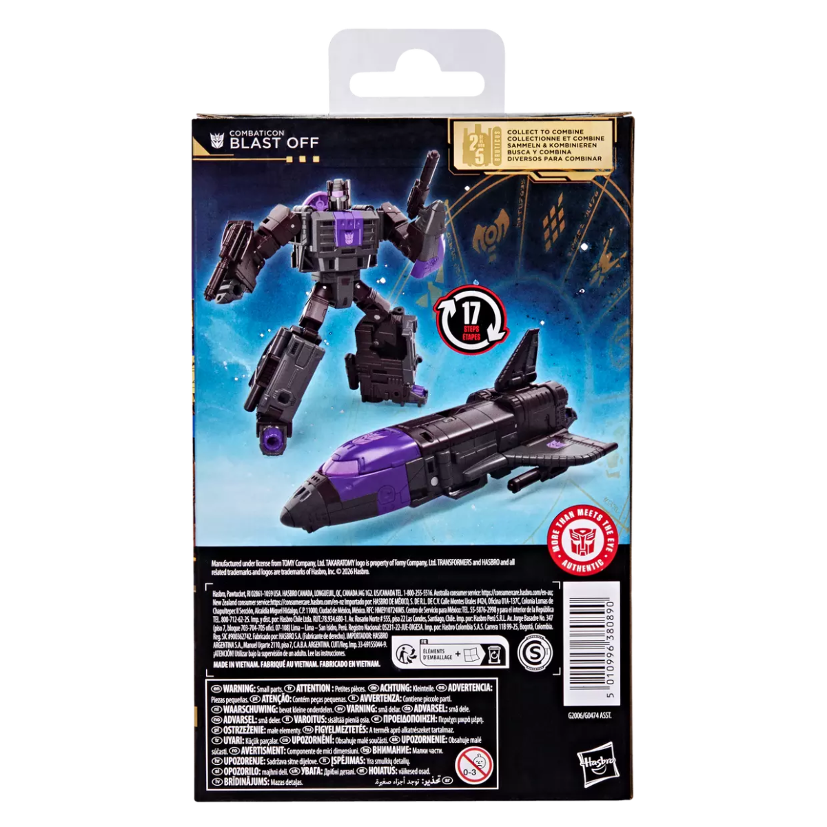 Transformers Age of the Primes Deluxe Class Combaticon Blast Off