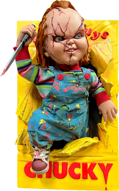 Child’s Play – Chucky Life-Size Wall Sculpture