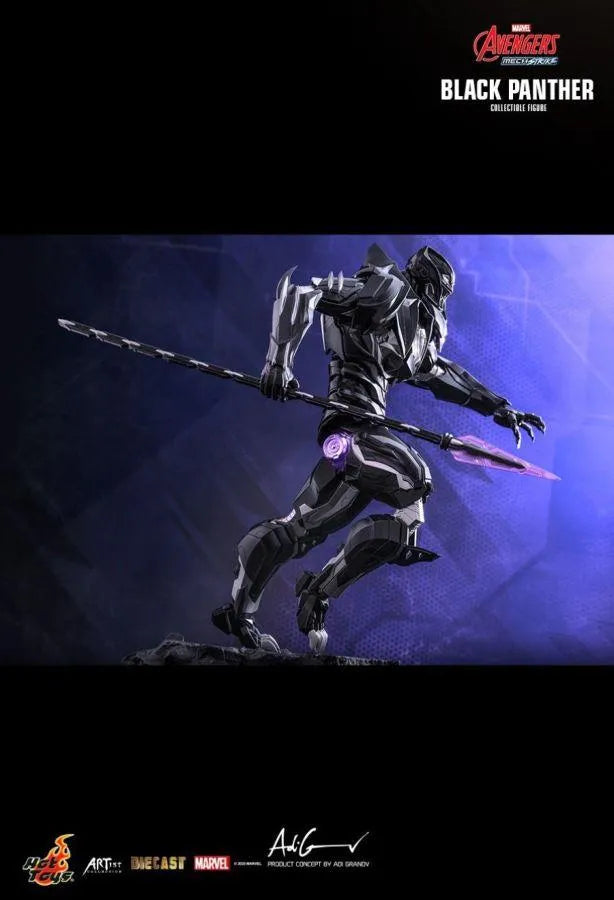 HOTAC05D55 Avengers: Mech Strike - Black Panther Diecast 1:6 Scale Action Figure - Hot Toys - Titan Pop Culture