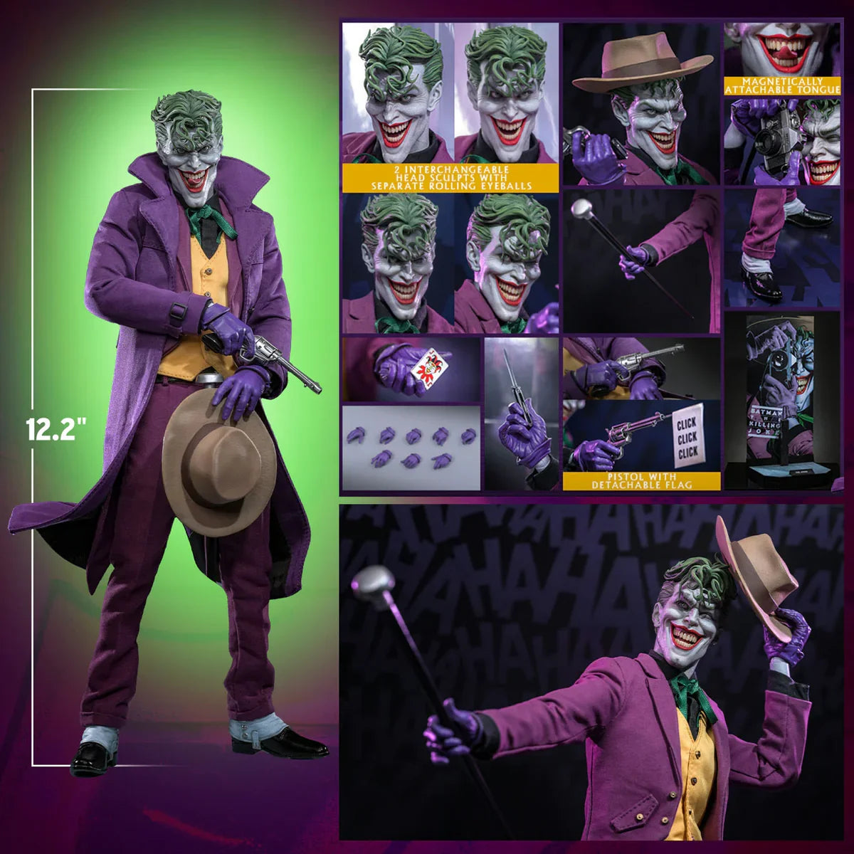 Batman: The Killing Joke - The Joker 1:6 Scale Collectable Action Figure
