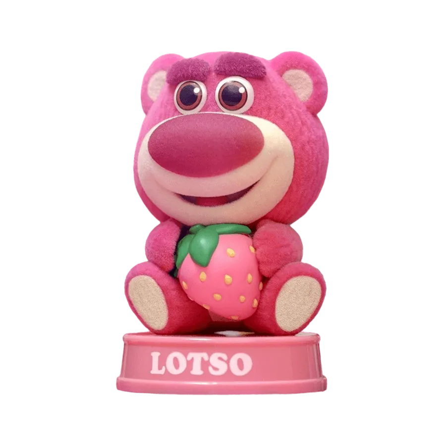 Toy Story 3 - Lotso con Fresa (Pelo de Terciopelo) Cosbaby Toy Story 3 - Lotso con Fresa (Pelo de Terciopelo) Cosbaby
