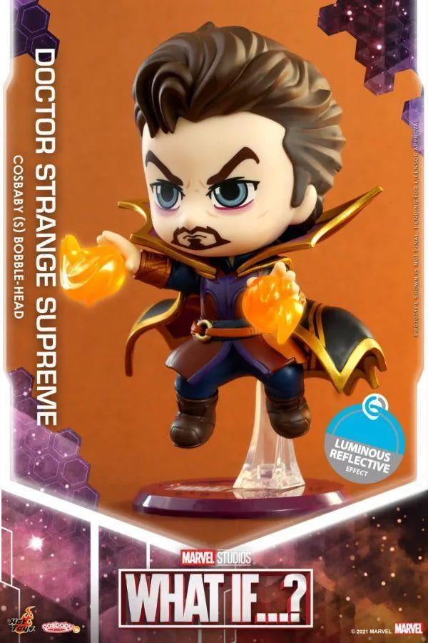 HOTCOSB887 What If - Doctor Strange Supreme UV Cosbaby - Hot Toys - Titan Pop Culture