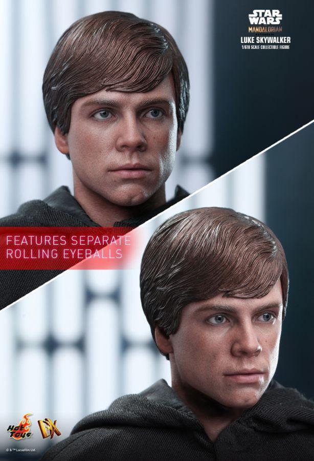 HOTDX22 Star Wars: The Mandalorian - Luke Skywalker 1:6 Scale 12" Action Figure - Hot Toys - Titan Pop Culture