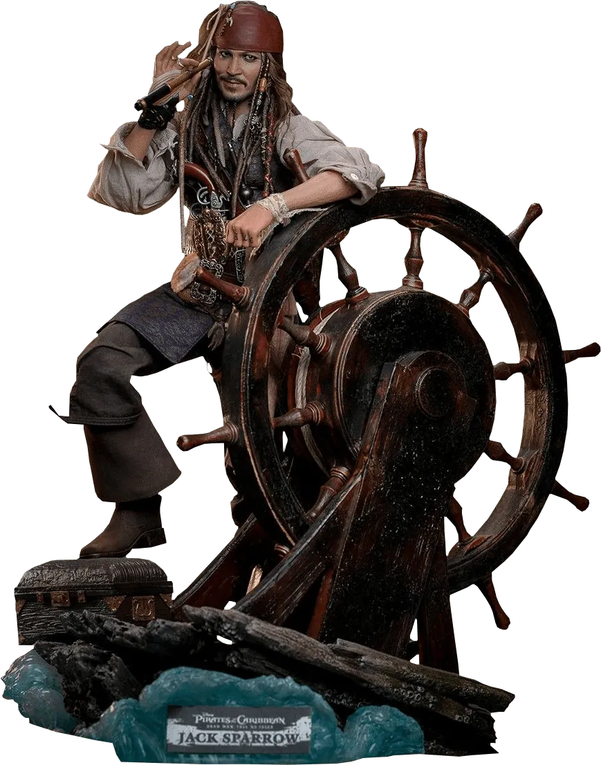 HOTDX38 Pirates of the Caribbean - Jack Sparrow Deluxe 1:6 Scale Collectable Action Figure - Hot Toys - Titan Pop Culture