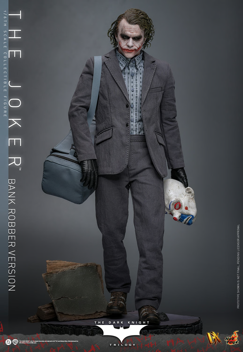 The Dark Knight - The Joker (Bank Robber Version) 1:6 Scale Collectable Action Figure