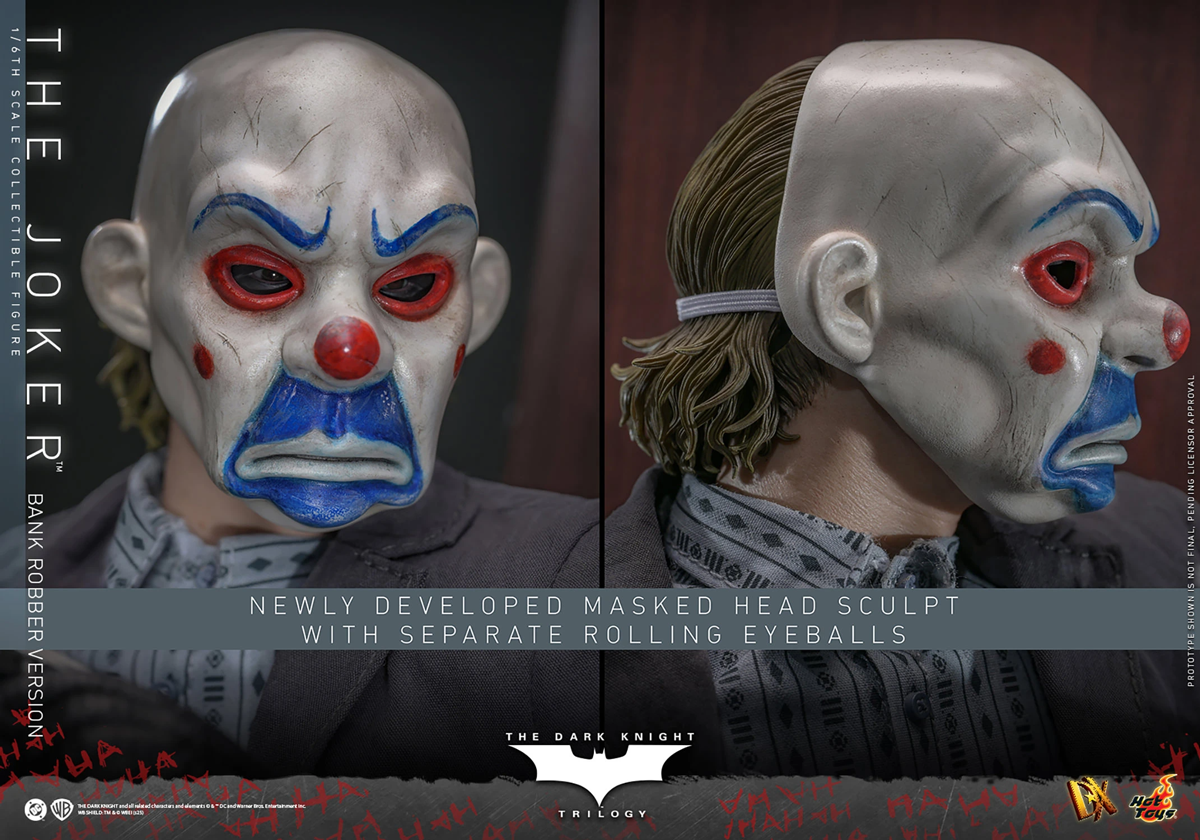 The Dark Knight - The Joker (Bank Robber Version) 1:6 Scale Collectable Action Figure