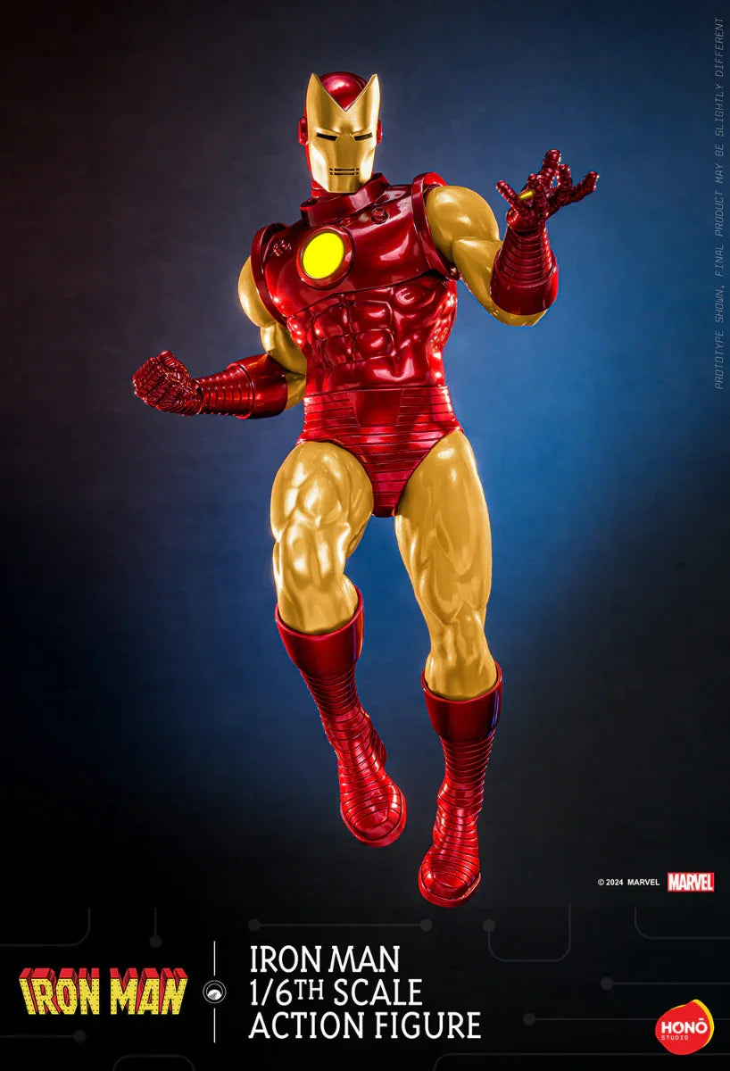 钢铁侠 - 钢铁侠 (HONO STUDIOS) 1:6 比例收藏版可动人偶