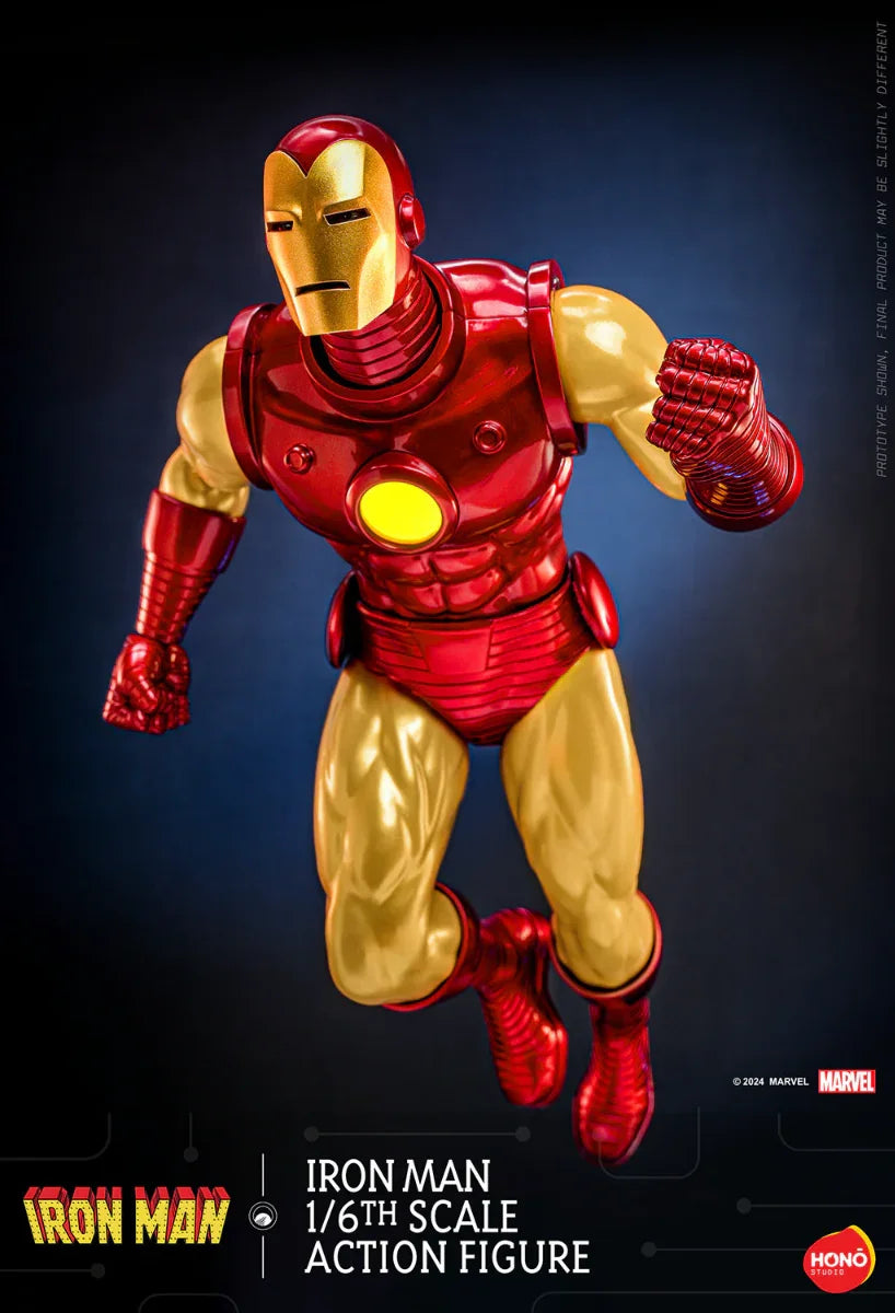 钢铁侠 - 钢铁侠 (HONO STUDIOS) 1:6 比例收藏版可动人偶