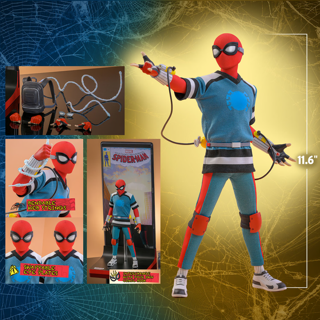 Your Friendly Neighborhood Spider-Man - Spider-Man Homemade Suit 1:6 Scale Action Figure