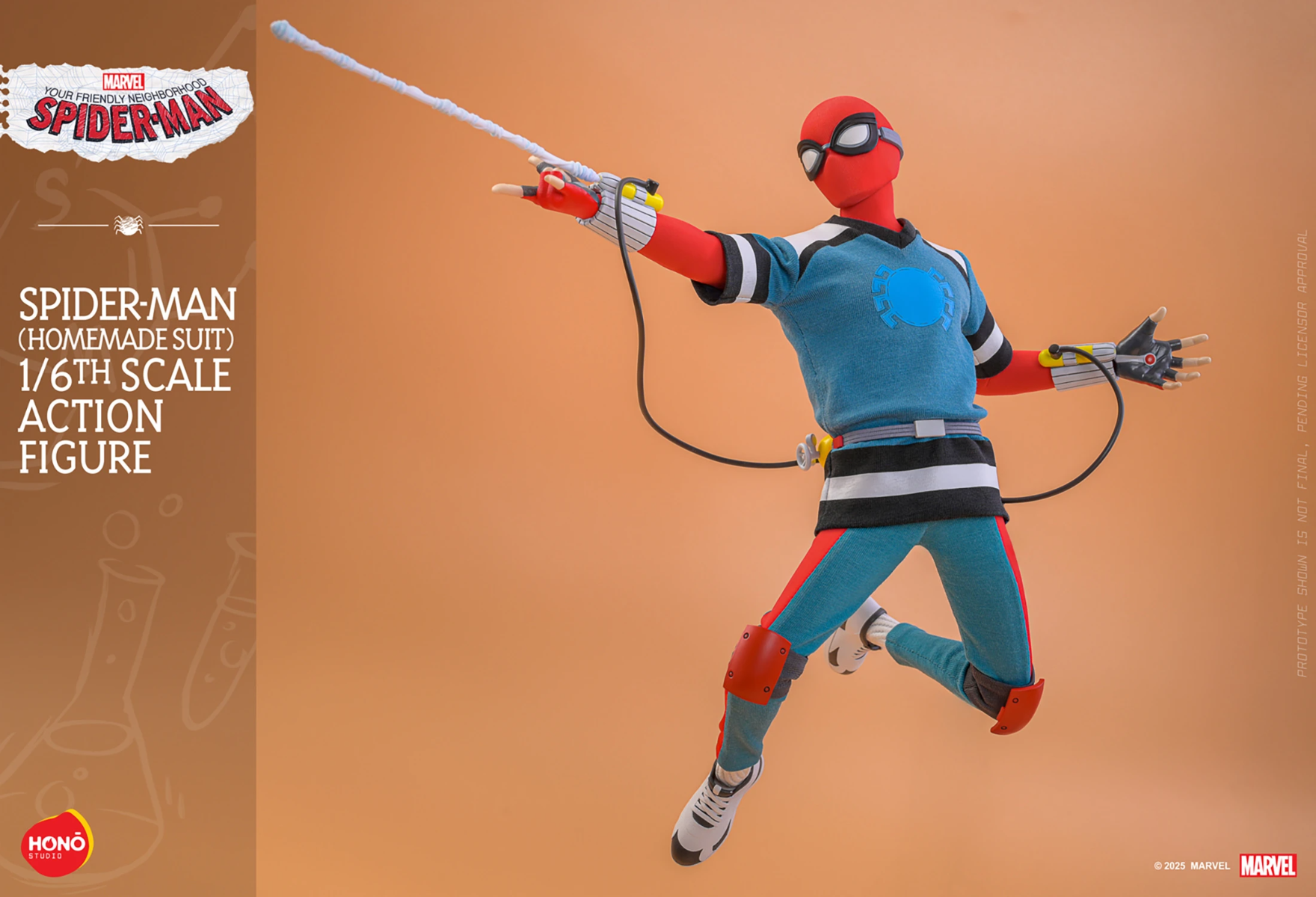 Your Friendly Neighborhood Spider-Man - Spider-Man Homemade Suit 1:6 Scale Action Figure