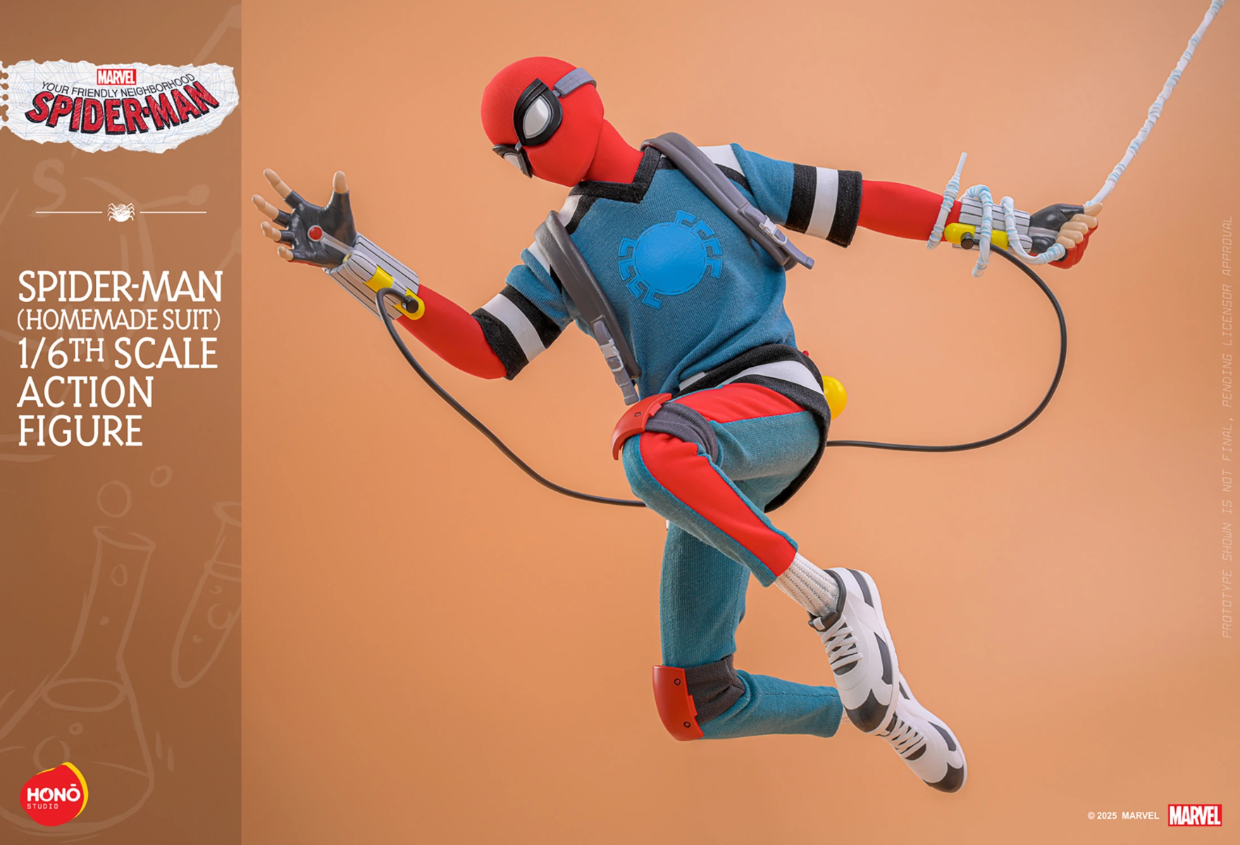 Your Friendly Neighborhood Spider-Man - Spider-Man Homemade Suit 1:6 Scale Action Figure