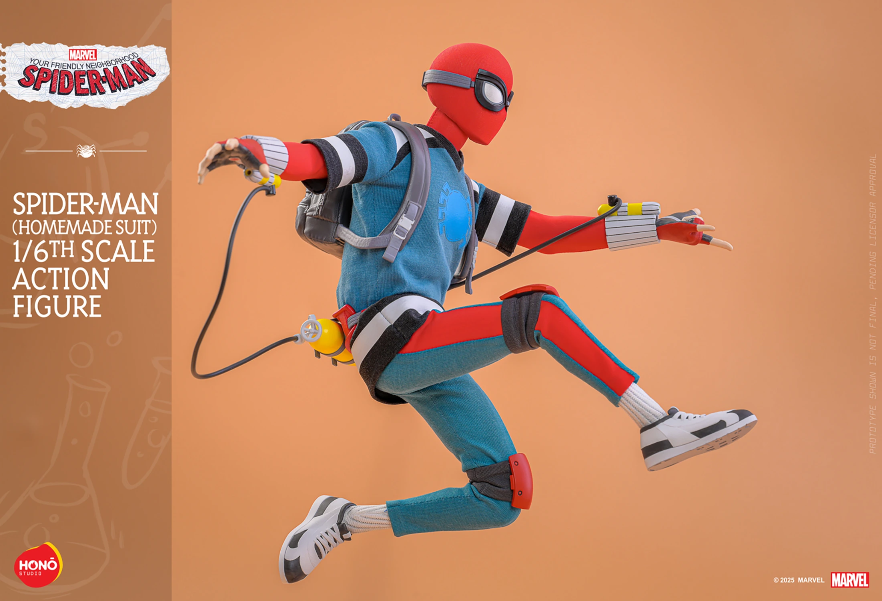 Your Friendly Neighborhood Spider-Man - Spider-Man Homemade Suit 1:6 Scale Action Figure