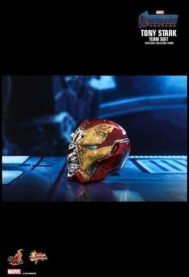 HOTMMS537 Avengers 4: Endgame - Tony Stark Team Suit 12" 1:6 Scale Action Figure - Hot Toys - Titan Pop Culture