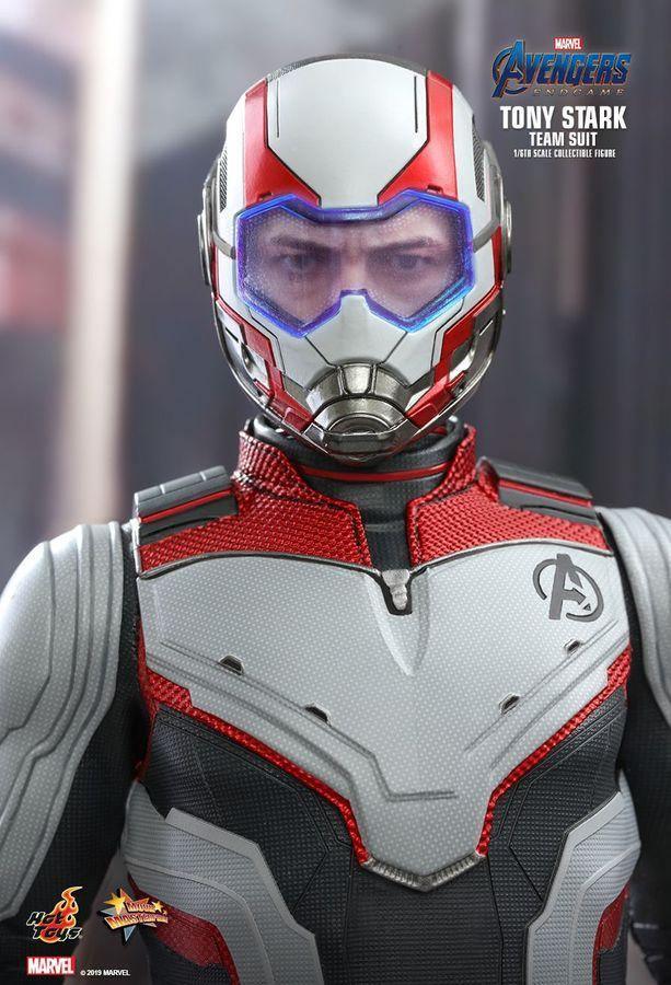 HOTMMS537 Avengers 4: Endgame - Tony Stark Team Suit 12" 1:6 Scale Action Figure - Hot Toys - Titan Pop Culture