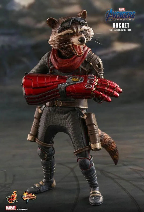 HOTMMS548 Avengers 4: Endgame - Rocket Raccoon 1:6 Scale Action Figure - Hot Toys - Titan Pop Culture
