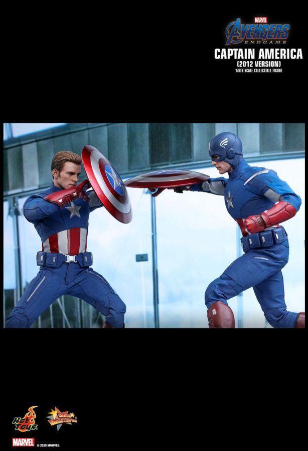 HOTMMS563 Avengers 4: Endgame - Captain America 2012 1:6 Scale 12" Action Figure - Hot Toys - Titan Pop Culture