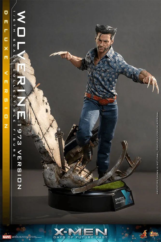 HOTMMS660 X-Men 5: Day of Future Past - Wolverine 1973 version Deluxe 1:6 Scale Action Figure - Hot Toys - Titan Pop Culture