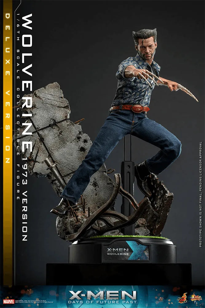 HOTMMS660 X-Men 5: Day of Future Past - Wolverine 1973 version Deluxe 1:6 Scale Action Figure - Hot Toys - Titan Pop Culture