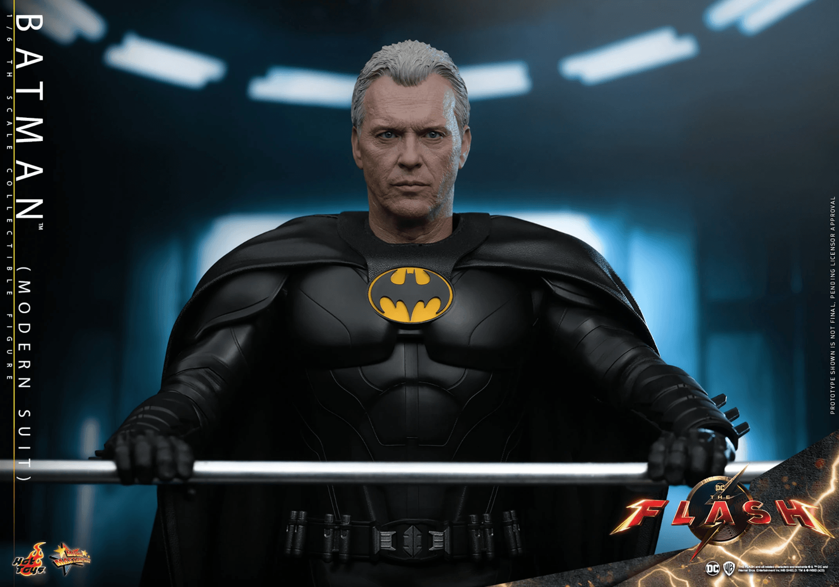 HOTMMS712 The Flash (2023) - Batman (Modern Suit) 1:6 Scale Action Figure - Hot Toys - Titan Pop Culture