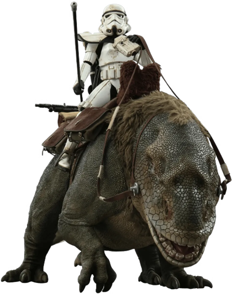 HOTMMS722 Star Wars - Sandtrooper Sergeant & Dewback 1:6 Scale Collectable Set - Hot Toys - Titan Pop Culture