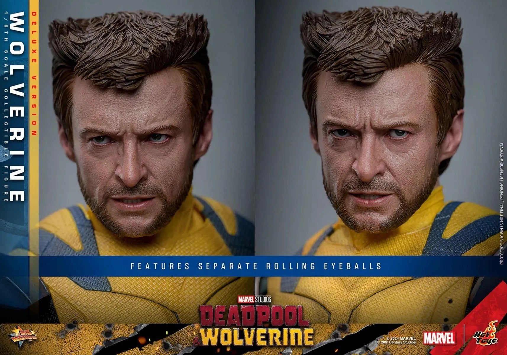 HOTMMS754 Deadpool & Wolverine - Wolverine Deluxe 1:6 Figure - Hot Toys - Titan Pop Culture