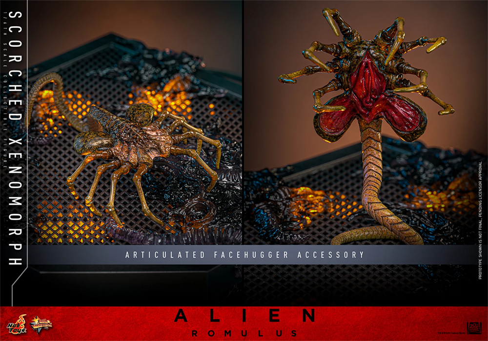 Alien: Romulus - Scorched Xenomorph 1:6 Scale Collectable Action Figure