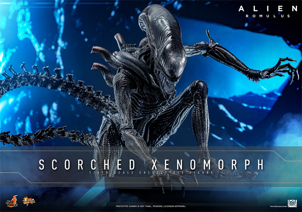 Alien: Romulus - Scorched Xenomorph 1:6 Scale Collectable Action Figure