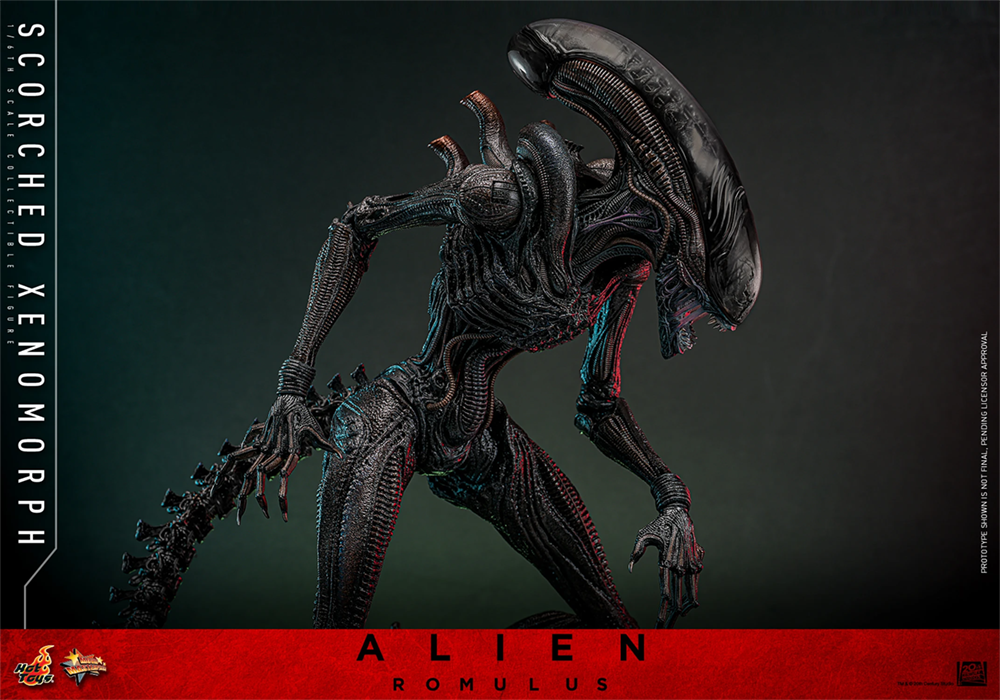 Alien: Romulus - Scorched Xenomorph 1:6 Scale Collectable Action Figure