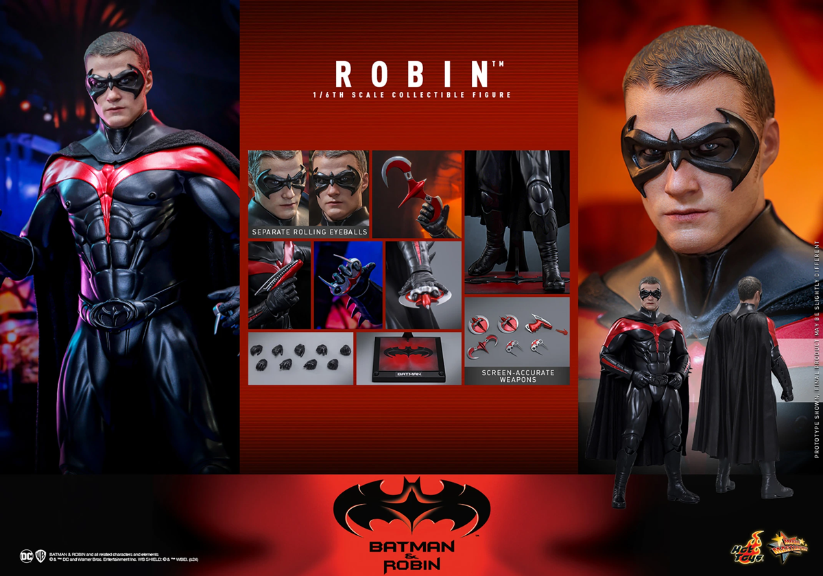 Batman y Robin - Figura de acción coleccionable de Robin a escala 1:6