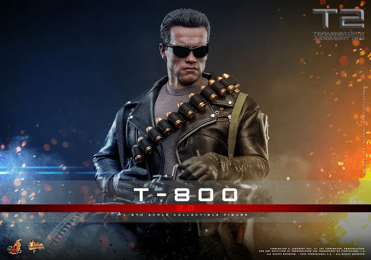 Terminator 2: Judgment Day - T-800 (2.0) 1:6 Scale Collectible Action Figure