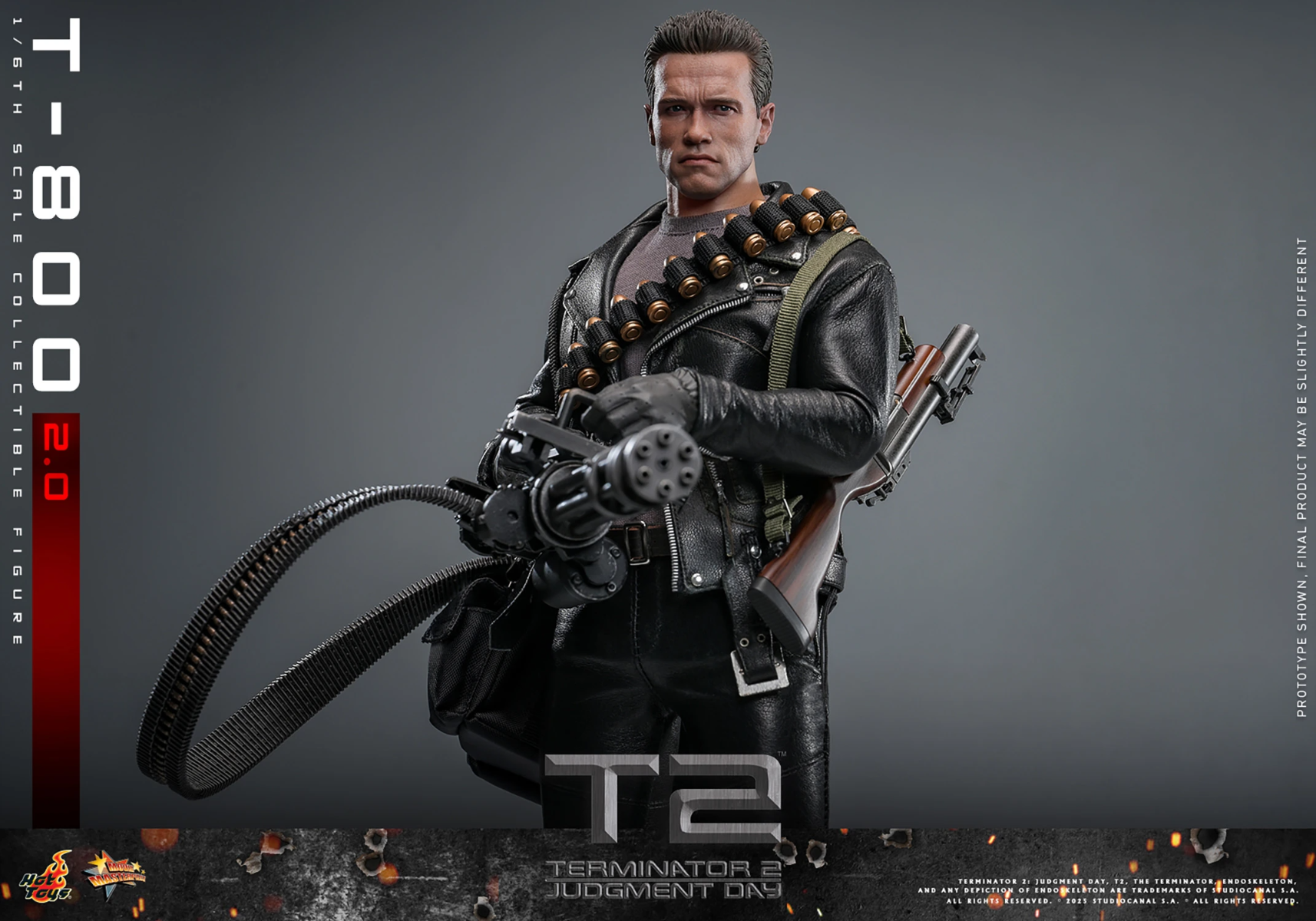Terminator 2: Judgment Day - T-800 (2.0) 1:6 Scale Collectible Action Figure