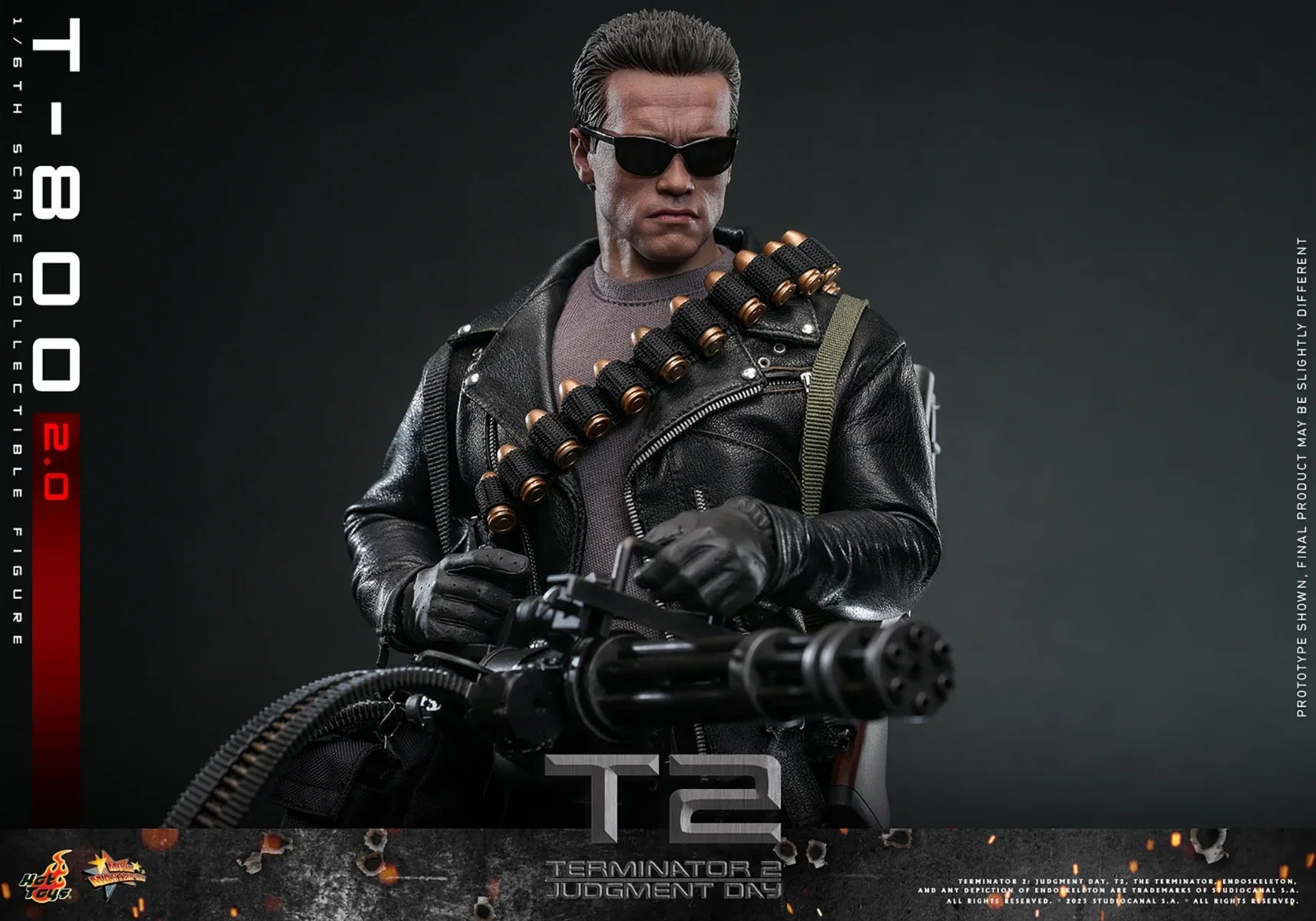 Terminator 2: Judgment Day - T-800 (2.0) 1:6 Scale Collectible Action Figure