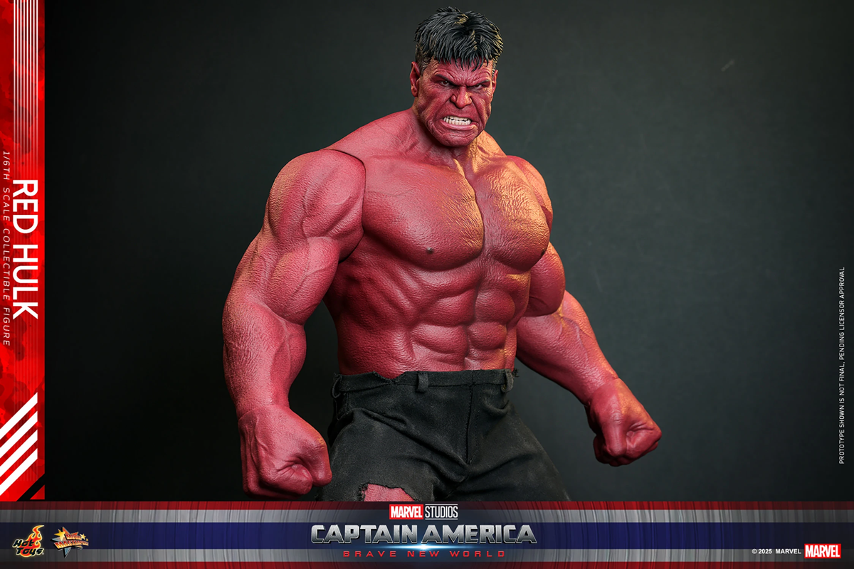 Captain America: Brave New World - Red Hulk 1:6 Scale Collectable Action Figure