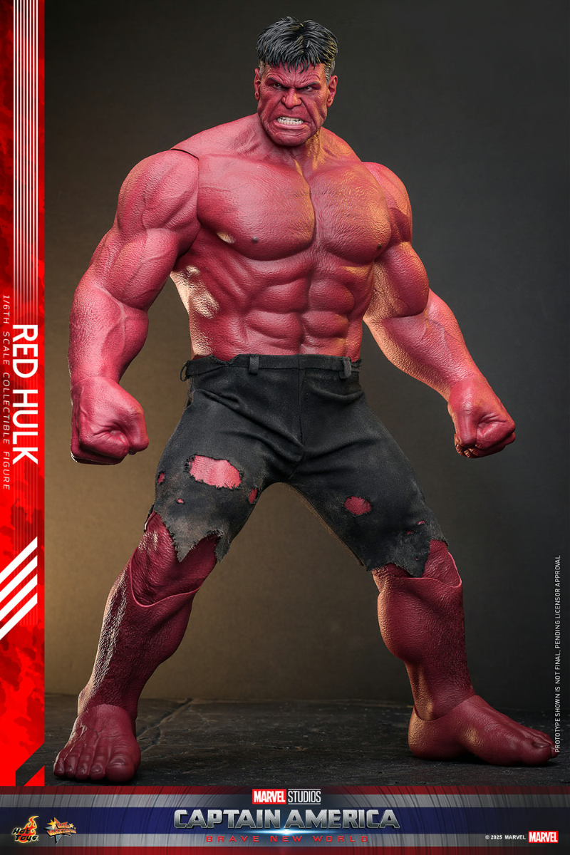Captain America: Brave New World - Red Hulk 1:6 Scale Collectable Action Figure