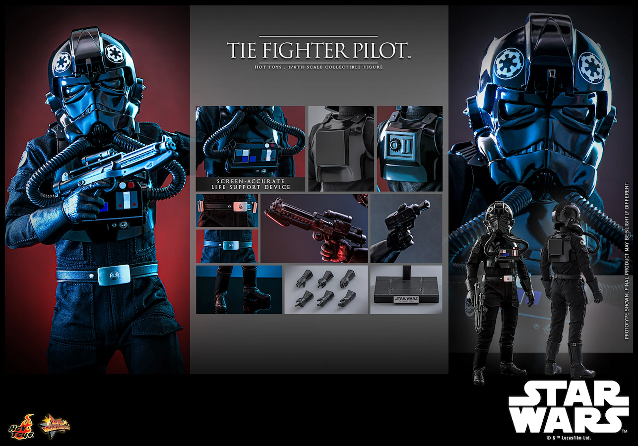 Star Wars - Tie Fighter Pilot 1:6 Scale Collectable Action Figure