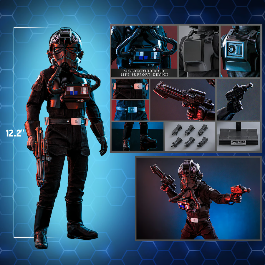 Star Wars - Tie Fighter Pilot 1:6 Scale Collectable Action Figure