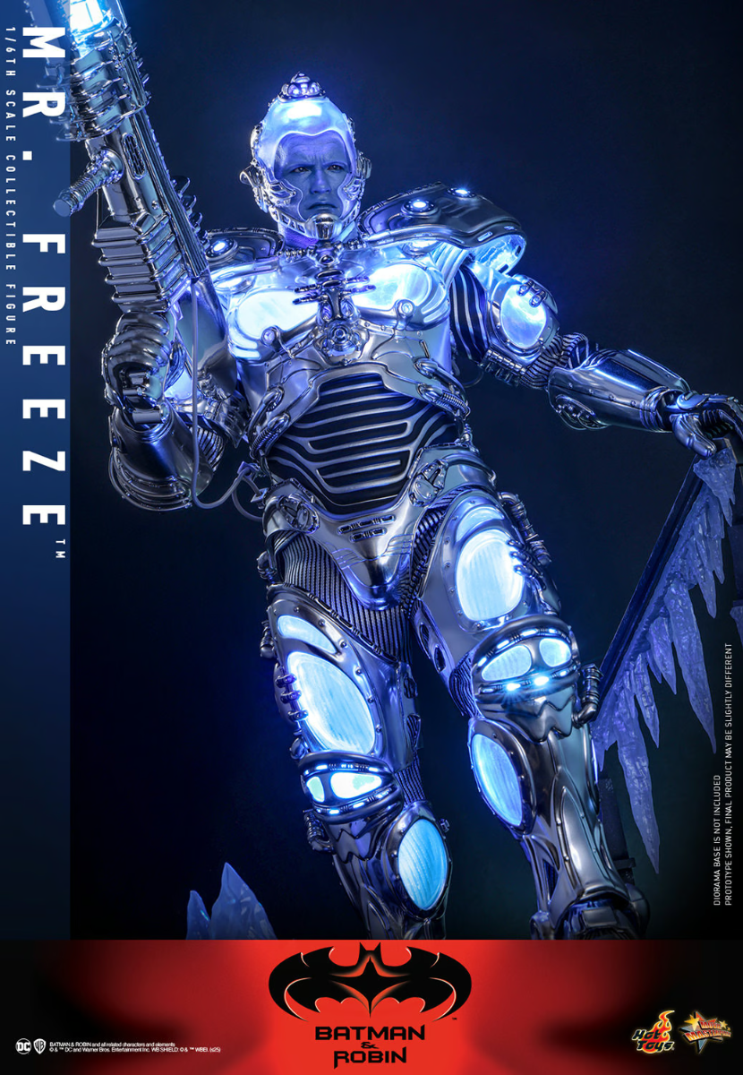 Batman y Robin - Figura de acción coleccionable de Mr. Freeze a escala 1:6