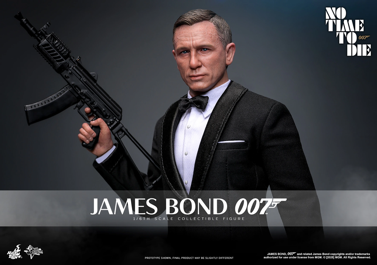 James Bond: No Time To Die - James Bond (Daniel Craig) 1:6 Scale Collectable Action Figure