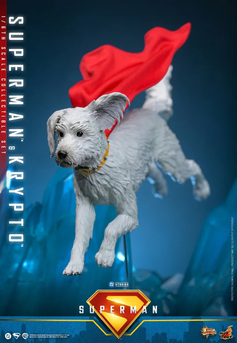Superman (2025) - Superman & Krypto 1:6 Scale Collectable Action Figure Set