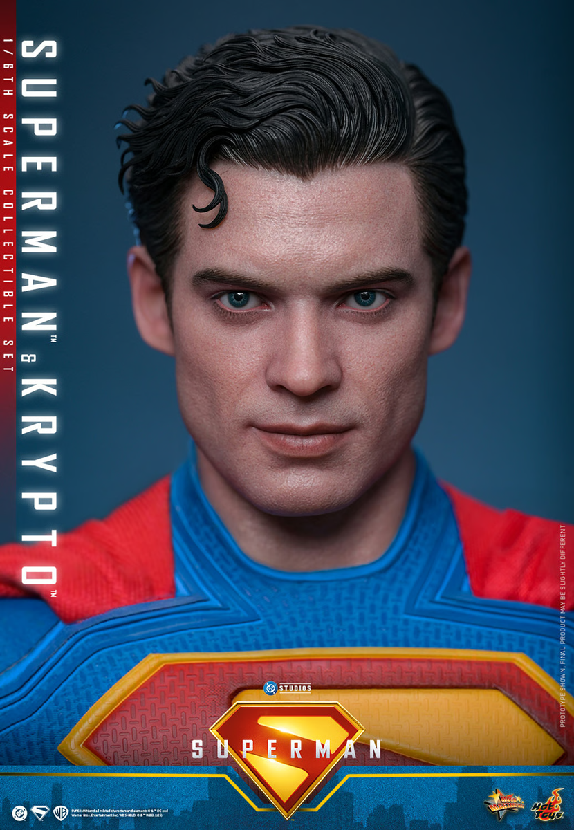 Superman (2025) - Superman & Krypto 1:6 Scale Collectable Action Figure Set