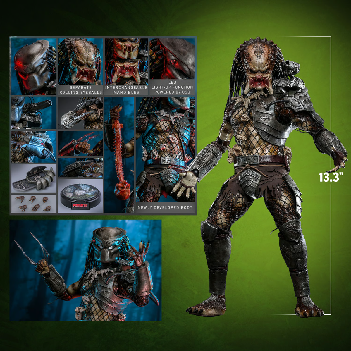 Predator (1987) - Predator (2.0) 1:6 Scale Collectable Action Figure