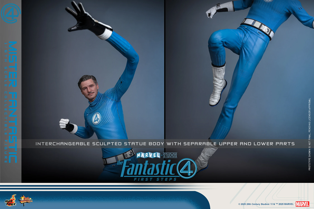 The Fantastic Four: First Steps - Mr. Fantastic 1:6 Scale Collectable Action Figure