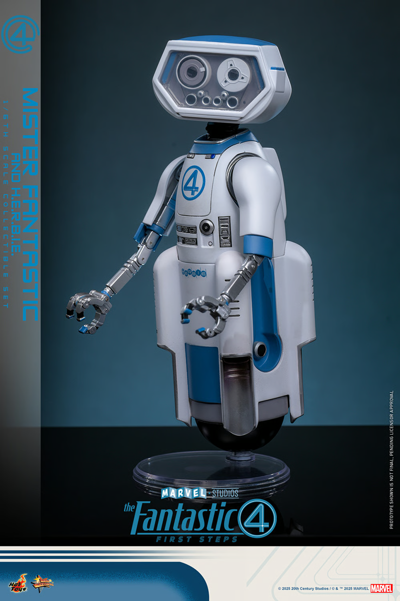 The Fantastic Four: First Steps - Mr. Fantastic & HERBIE 1:6 Scale Collectable Figure Set