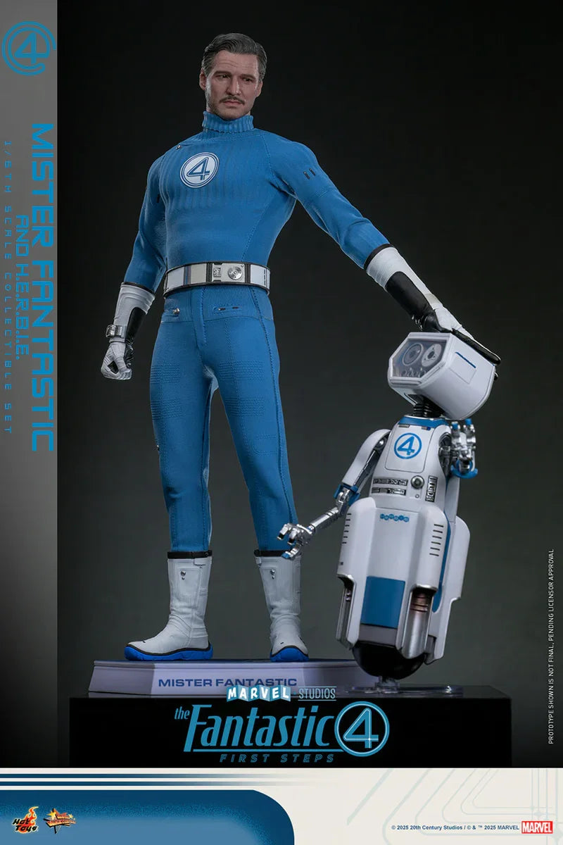 The Fantastic Four: First Steps - Mr. Fantastic & HERBIE 1:6 Scale Collectable Figure Set