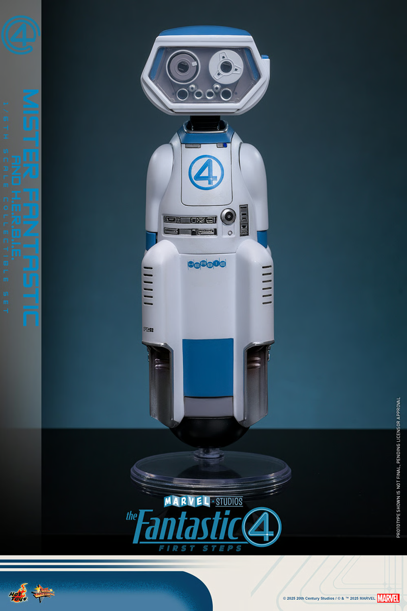 The Fantastic Four: First Steps - Mr. Fantastic & HERBIE 1:6 Scale Collectable Figure Set