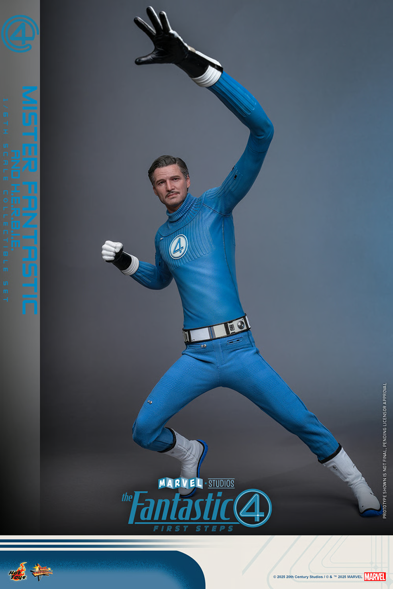 The Fantastic Four: First Steps - Mr. Fantastic & HERBIE 1:6 Scale Collectable Figure Set