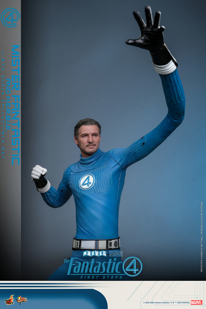The Fantastic Four: First Steps - Mr. Fantastic & HERBIE 1:6 Scale Collectable Figure Set